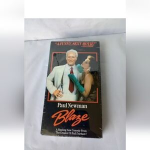 Blaze VHS Movie Paul Newman Lolita Davidovich NEW Factory Sealed Vintage